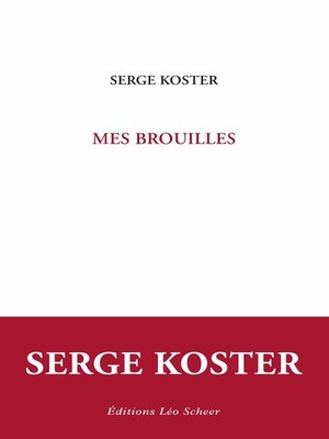 cover image of Mes brouilles